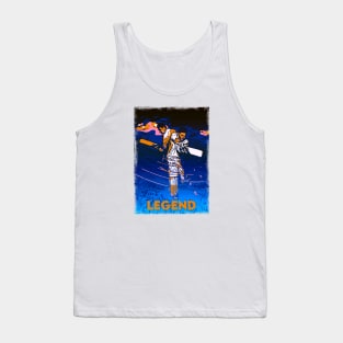 World Cup Cricket Batsman Passion P7 Tank Top